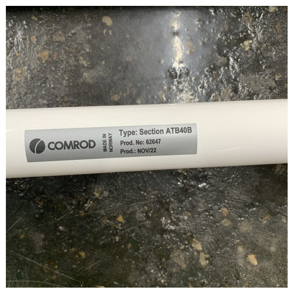 Comrod 000150 professionel marineantenne med monteringsbeslag 