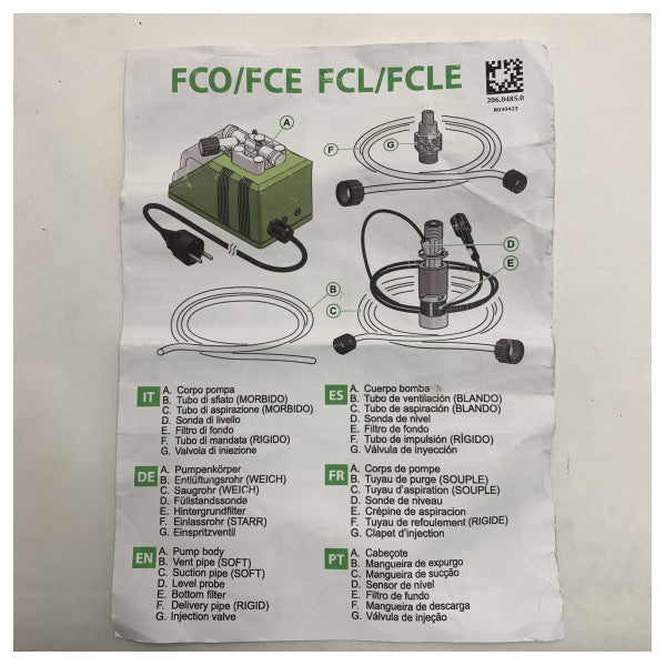 HP Watermakers Controlador de pantalla táctil marina de 7 pulgadas para desalinizadoras - CA120