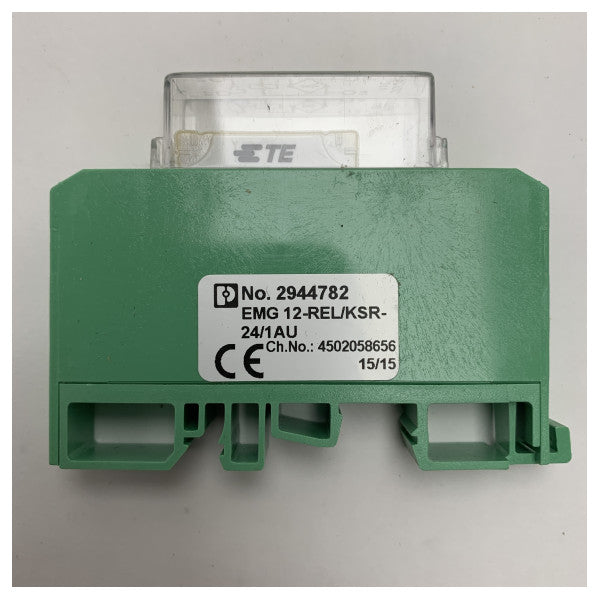 フエニックス・コンタクトの海上アプリケーション用24V AC/DCリレーモジュール - 耐久性、防水、DINレールマウント
