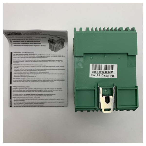 フエニックス・コンタクト船舶用電源ユニット DC10-15V、8A 産業用および船舶用アプリケーション向け堅牢なDINレールマウント付き