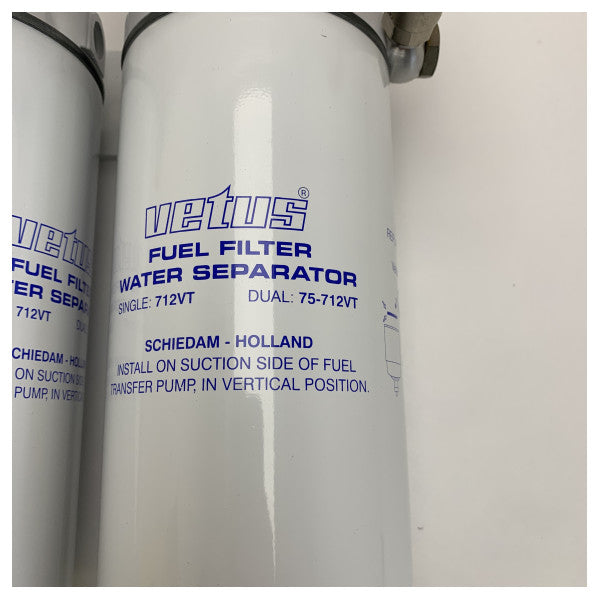 Vetus Filtre à carburant séparateur d'eau 75712VT 460L/h