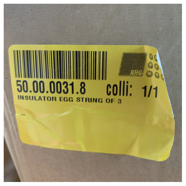 Isolateur de câble en céramique avec colliers de serrage en acier inoxydable - Protection durable et résistante aux intempéries pour les applications offshore et navales