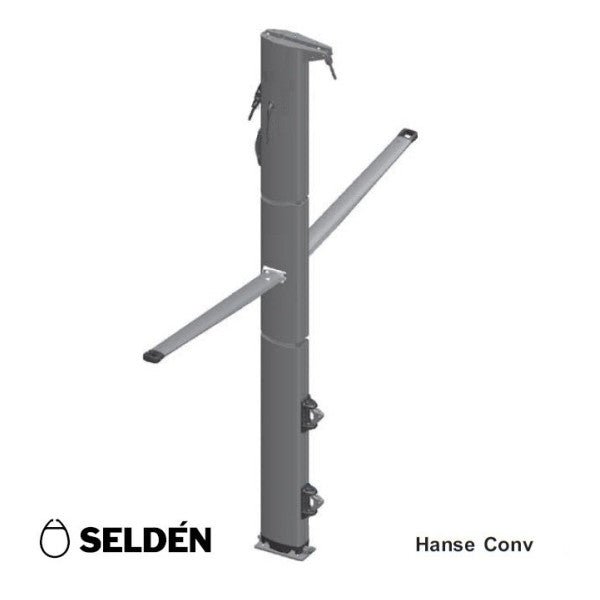 Seldén Hanse 575 Aluminium Performance Mast 3-spreader 2-sektion - C304-12049-99 