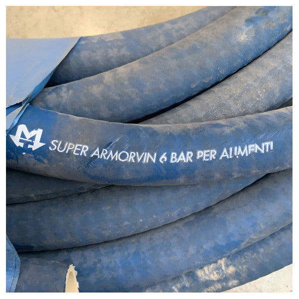 Tuyau marin durable en caoutchouc 25mm 30M - Tuyau flexible et résistant à l'eau salée pour un transport sûr des liquides