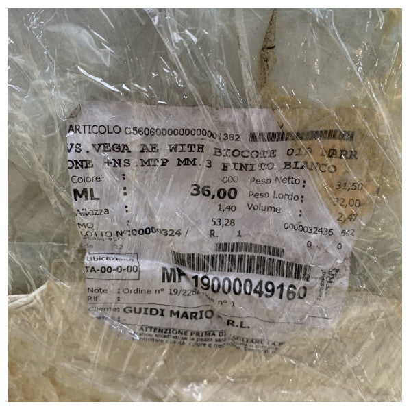 Guido Mario Vega Fabric 019 Brown Marine Upholstery Fabric with Foam