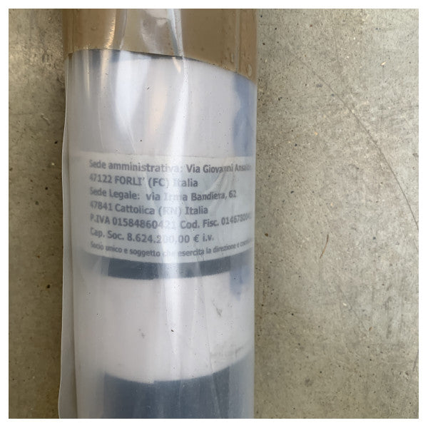 Sunbrella Yacht Stripe Black Water and Sun Proof Upholstery - 3740 - 5.2M 