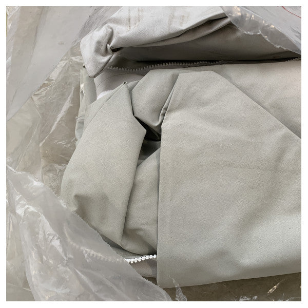 Riva Rivale 56 bimini avec fenêtres - Tente marine blanche durable pour la protection contre le soleil et les intempéries