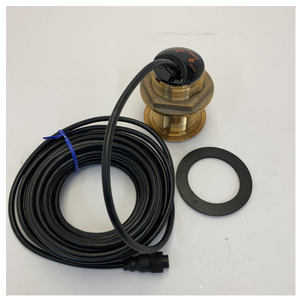 Airmar Furuno 525T-LTD-20 Marine Tru-Hull Transducer - Brass - 20 Degree Tilt