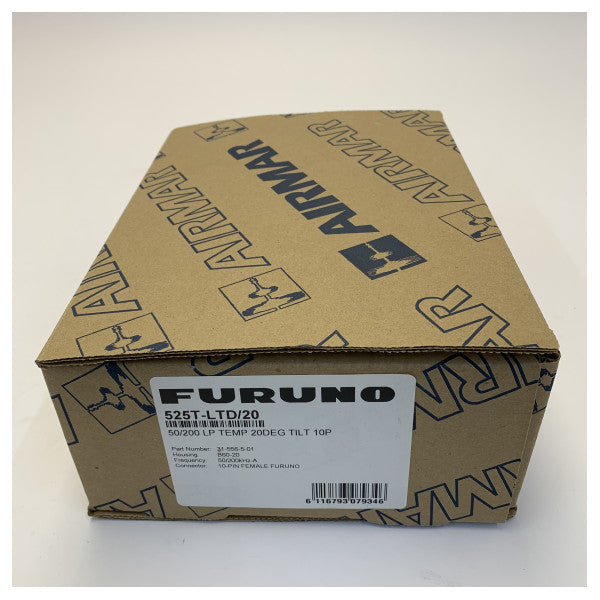 Airmar Furuno 525T-LTD-20 Marine Tru-Hull Transducer - Brass - 20 Degree Tilt