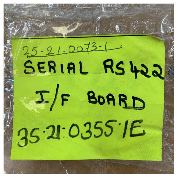 Placa de Interface Marinha Furuno Control Corp RS422-VR3000 