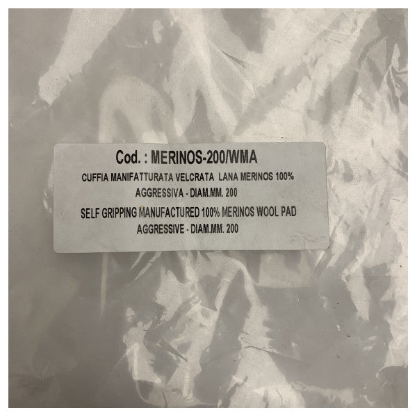 Полірувальна подушечка з мериносової вовни 3M 200 мм на липучці � Міцне полірування та шліфування морських поверхонь