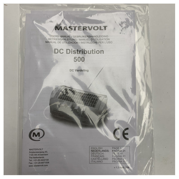 Mastervolt Masterbus DC -Distribución 500 - 77020200