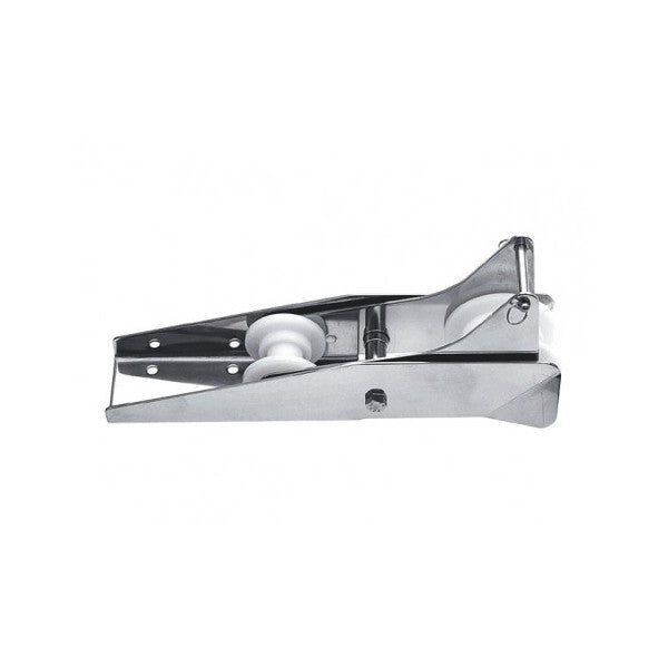 Rouleau à arc en acier inoxydable TALAMEX avec charnière 230 x 89 mm - 77317200