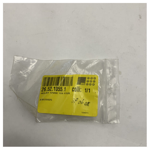 TE Connectivity 12V DC Marine Relay 12A - компактний, надійний електричний перемикач для морських застосувань