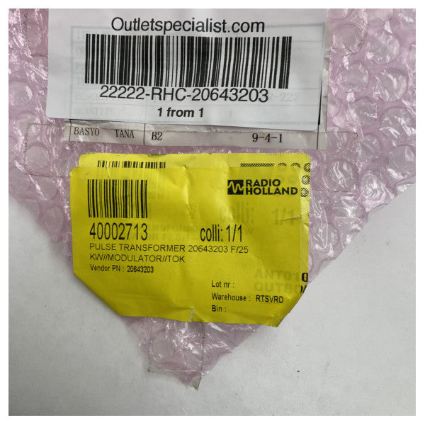 Імпульсний трансформатор морського радіолокатора Tokyo Keiki - 20643203