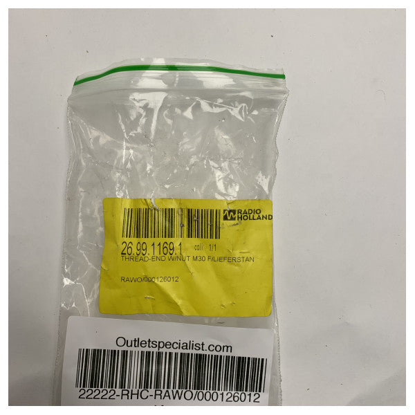 High-Strength Thread-End Screw M30 for Marine Applications - RAWO/000126012 