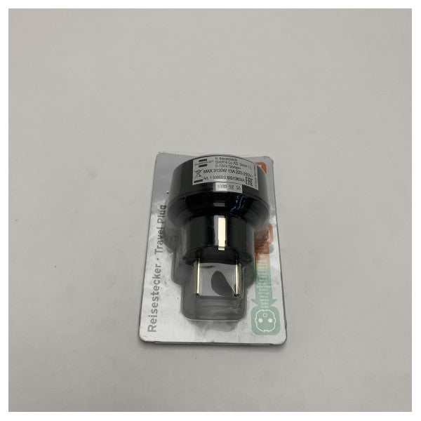 Συμπαγής και αξιόπιστος μετατροπέας ρεύματος για ταξίδια προσαρμογέας για συσκευές 220-250V – Brennenstuhl 