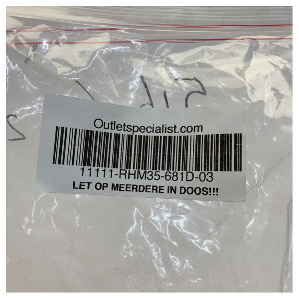 Tyco 681D-03 Optical Smoke Detector White