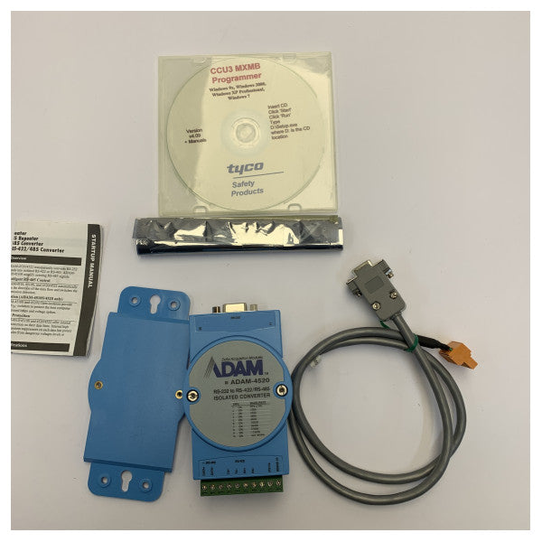 Tyco CCU3-C-MXMB Programa / Kit de Cabo de Interface Azul - 557.201.504 