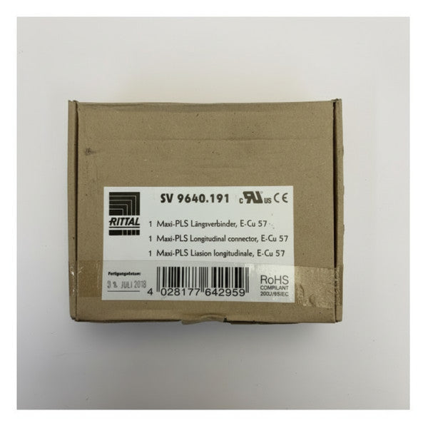 Rittal SV-9640-191 Railkoper Aansluitblok - Koperen Busbar Connector
