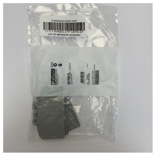 Phoenix ATP-URTK-SP Separator Plate Set of 10 Pieces Terminal Block End Cover 