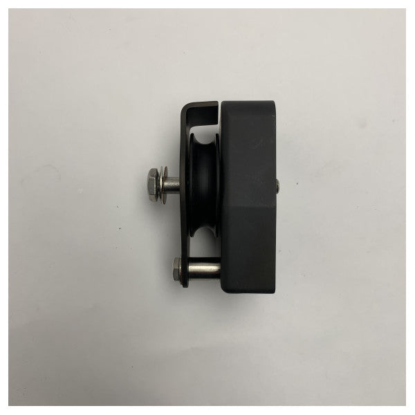 Antal Allpa 691351 Bloco de Polia Marinha Durável em Aço Inoxidável com Paragem de Genuas 