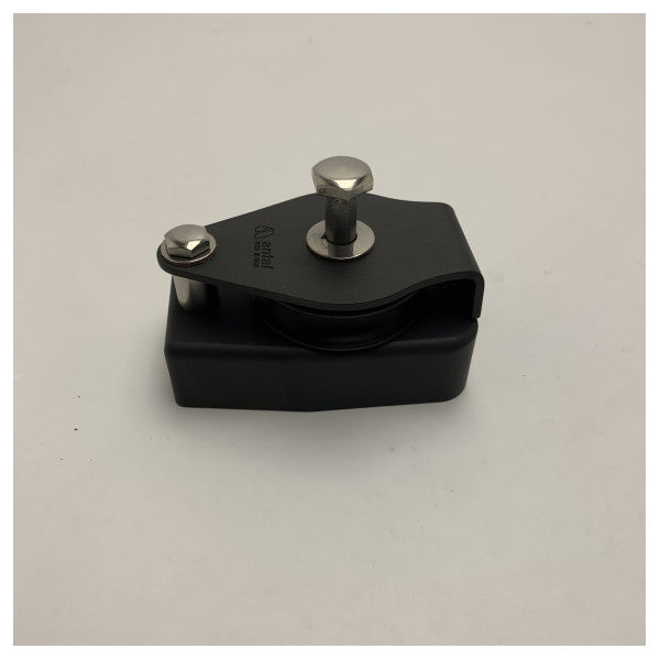 Antal Allpa 691351 Bloco de Polia Marinha Durável em Aço Inoxidável com Paragem de Genuas 