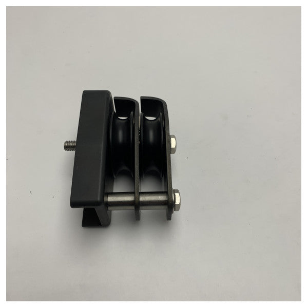 Antal Marine Grade 691252 Block med dubbla plastskivor för hållbar användning för T-spår 