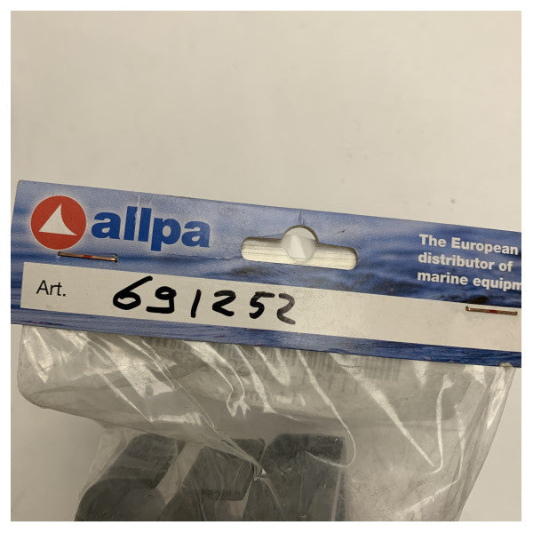 Antal Marine Grade 691252 Block med dubbla plastskivor för hållbar användning för T-spår 