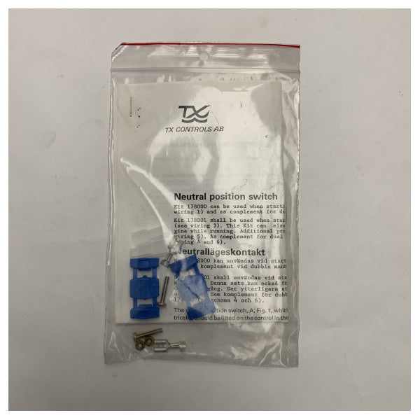 Kit di interruttori di posizione neutra TX Controls AB 178002 per motori marini 