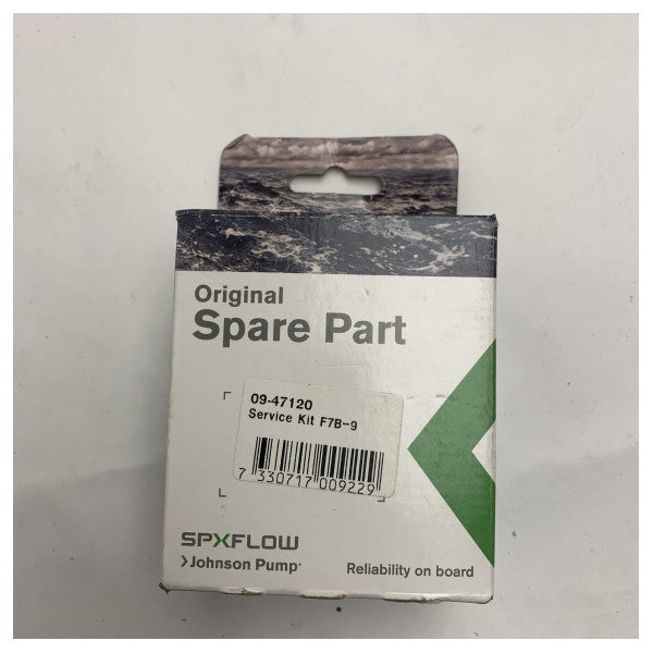 ジョンソンポンプ F7B-9 マリンインペラサービスキット - 信頼性のある水ポンプ性能のための耐久性のあるゴムインペラ 