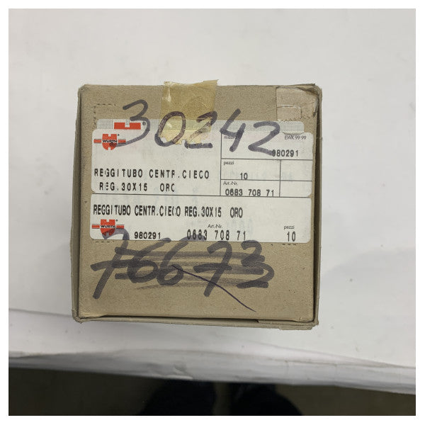Wurth Marine Grade Brass Pipe Holder for 30mm Tubes - 0683 708 71 