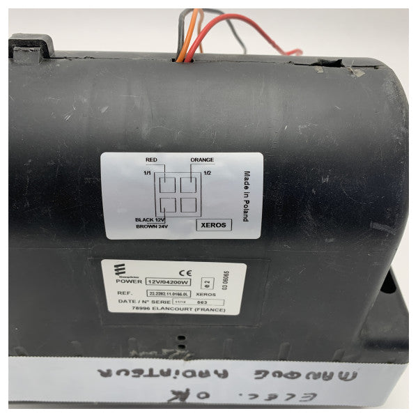 Eberspacher Xeros 4200 4200W 12V échangeur de chaleur noir