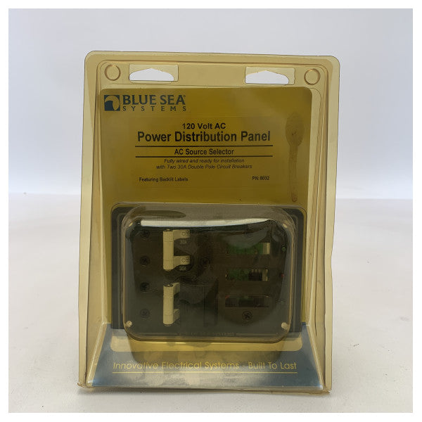 Blue Sea 120V 30 AMP Source Selector | Shore Power | Generator - 8032 -BSS