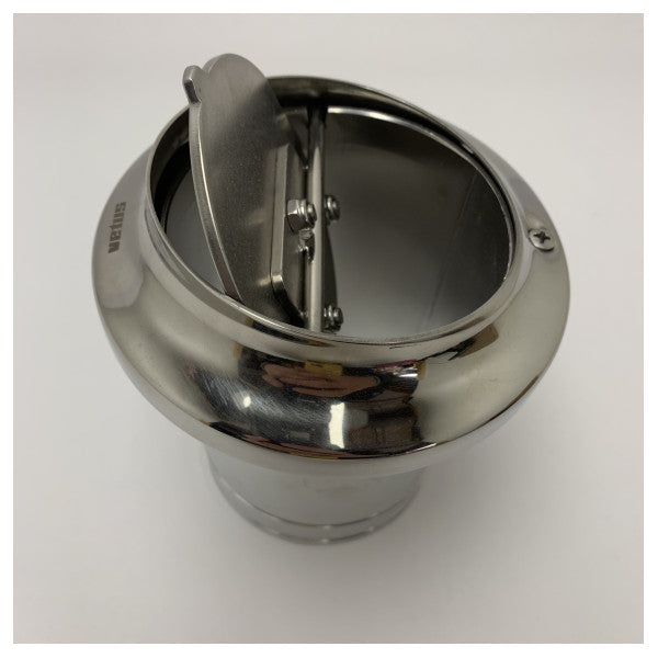 Vetus rustfri udstødningsforbindelse til agterspejl TRC90SV - 90 mm