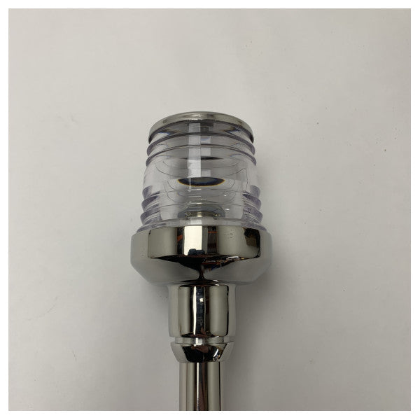 Mât d'éclairage marin à LED rétractable Osculati avec base en acier inoxydable - Éclairage de bateau durable et étanche