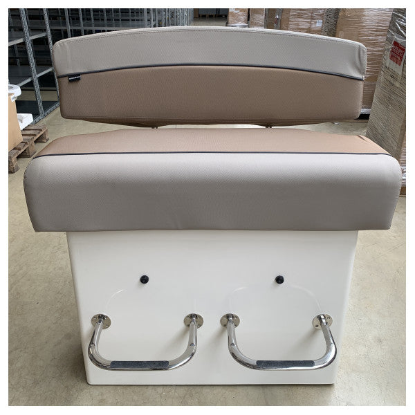 Komdu u Durabbli Quicksilver 805SD Marittimu Leaning Post b'Ħażna u Ponta ta' Stainless 