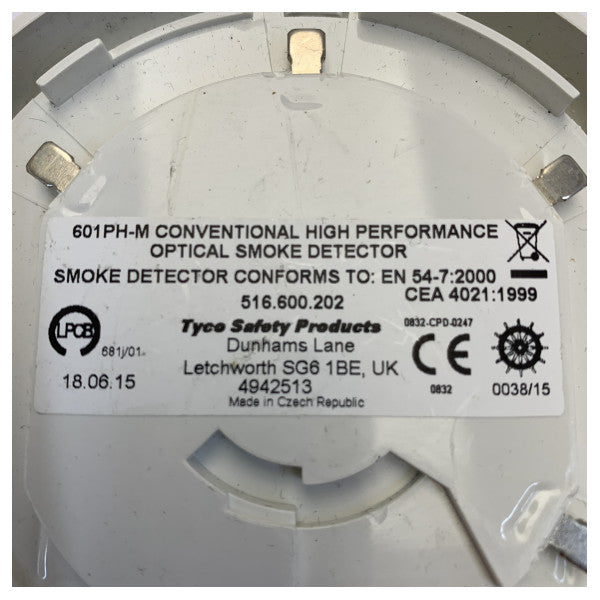 Tyco 601P-M optinen savuhälytin merikäyttöön - 516-600-201 