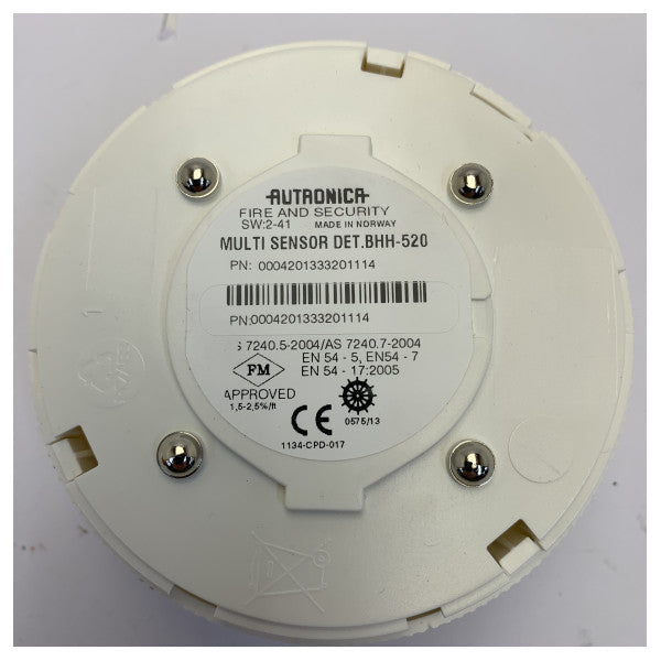 Autronica BHH-520 Multi-Sensor Røg- og Varmeføler - 116-BHH-520 