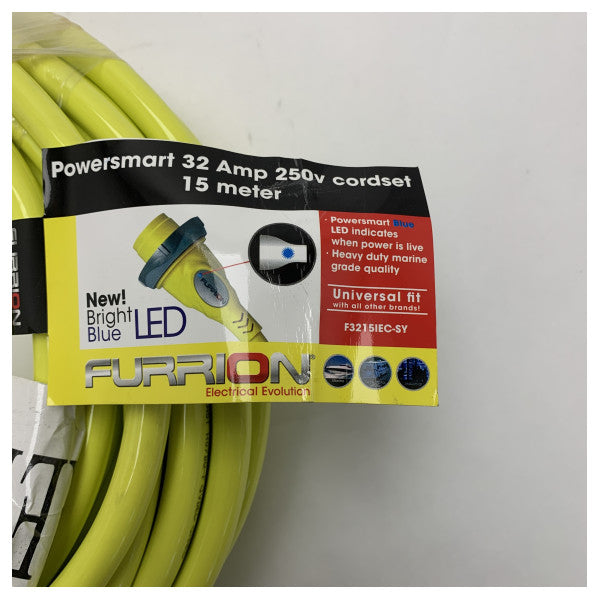 Furrion 32A 15M câble de connexion au courant de quai - F3215IECSY