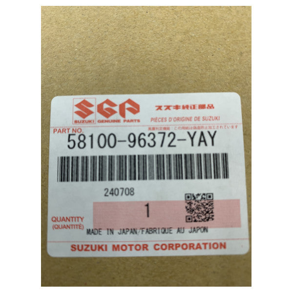 Suzuki 10-1/4 x 10 Aluminium Svartbelagt Marine Propeller - 58100-96372-YAY 