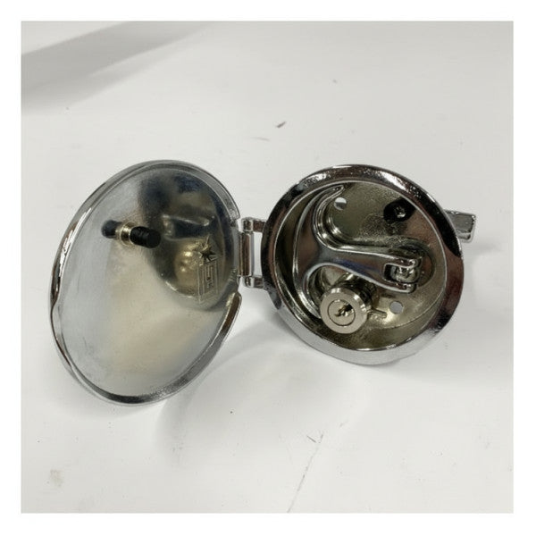 Serrure de hachage en chrome Foresti Suardi 202A-C 84 mm 