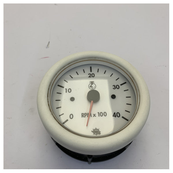 Osculati 27-520-01 Diesel Engine RPM Counter 12V - 4000 RPM