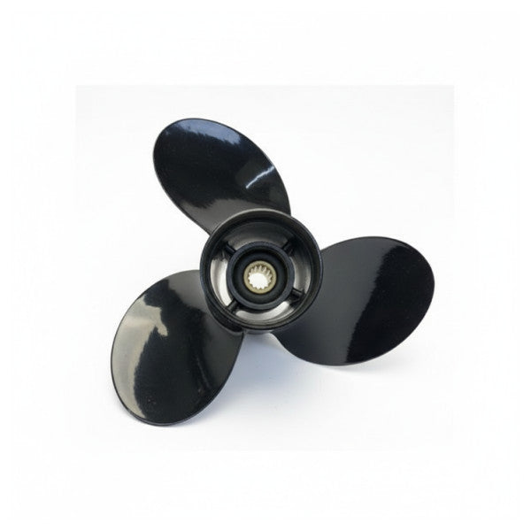 Hélice hors-bord en aluminium Suzuki 14 x 13 à 3 pales noire 