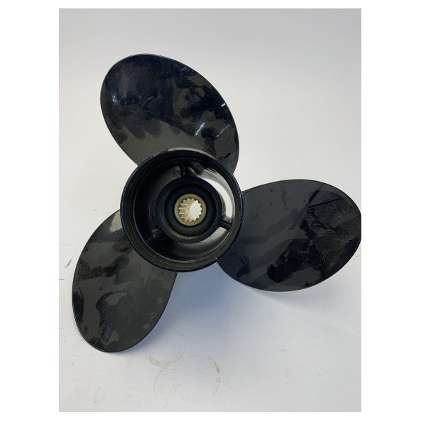 Hélice hors-bord en aluminium Suzuki 14 x 13 à 3 pales noire 