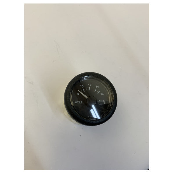 مؤشر الجهد VDO Veratron ViewLine 8-16V 52mm أبيض - A2C59512545 