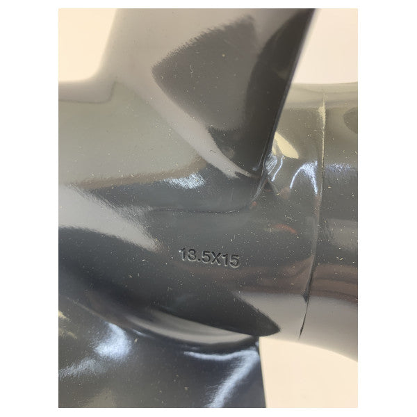 Honda Marine Außenbordpropeller 58130-ZW1-015AH Aluminium 3-Blatt Rechts 