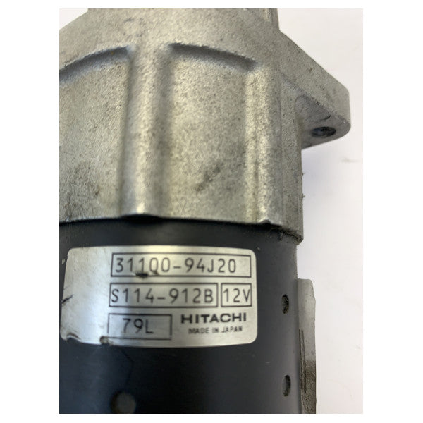 Hitachi S114-912B startmotor för Suzuki utombordare DF 9.9-75 HP 
