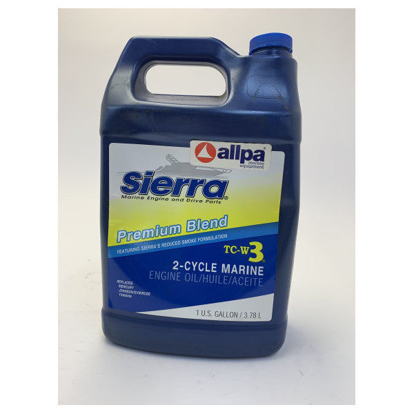 Allpa TC-W3-2 Marine Twostroke Oil - 2-Cycle Engine Oil for Outboard Engines