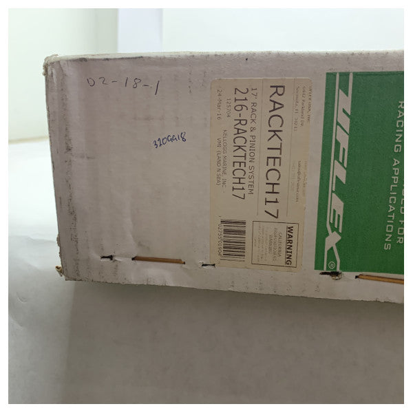 UFLEX Rack & Pinion Steering System for Motorboats – Durable Stainless Steel Marine Steering Solution 